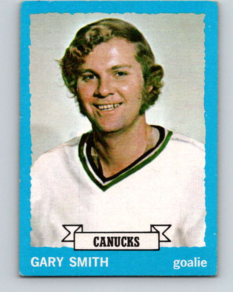 1973-74 Topps #126 Gary Smith Vancouver Canucks V16670