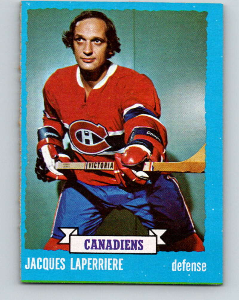 1973-74 Topps #137 Jacques Laperriere Montreal Canadiens V16671