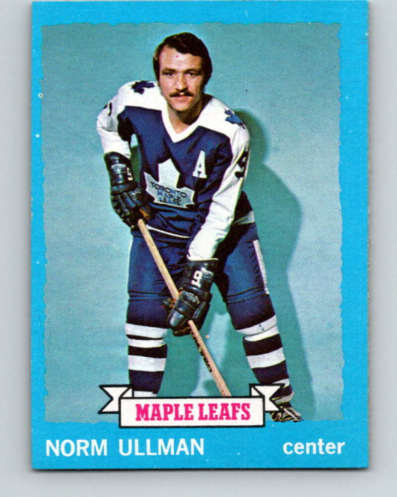 1973-74 Topps #148 Norm Ullman Toronto Maple Leafs V16674