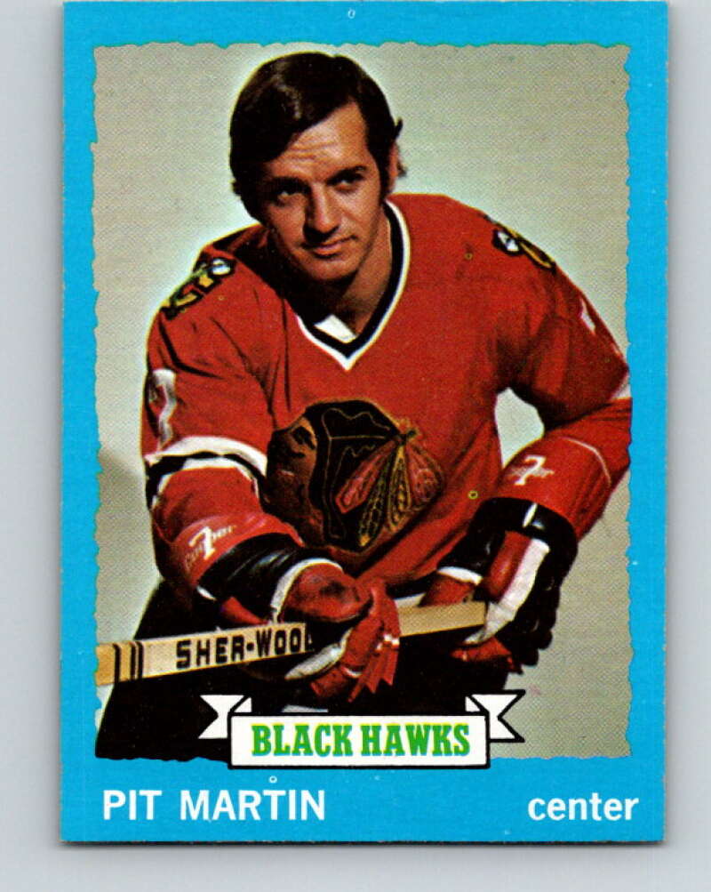 1973-74 Topps #164 Pit Martin Chicago Blackhawks V16684