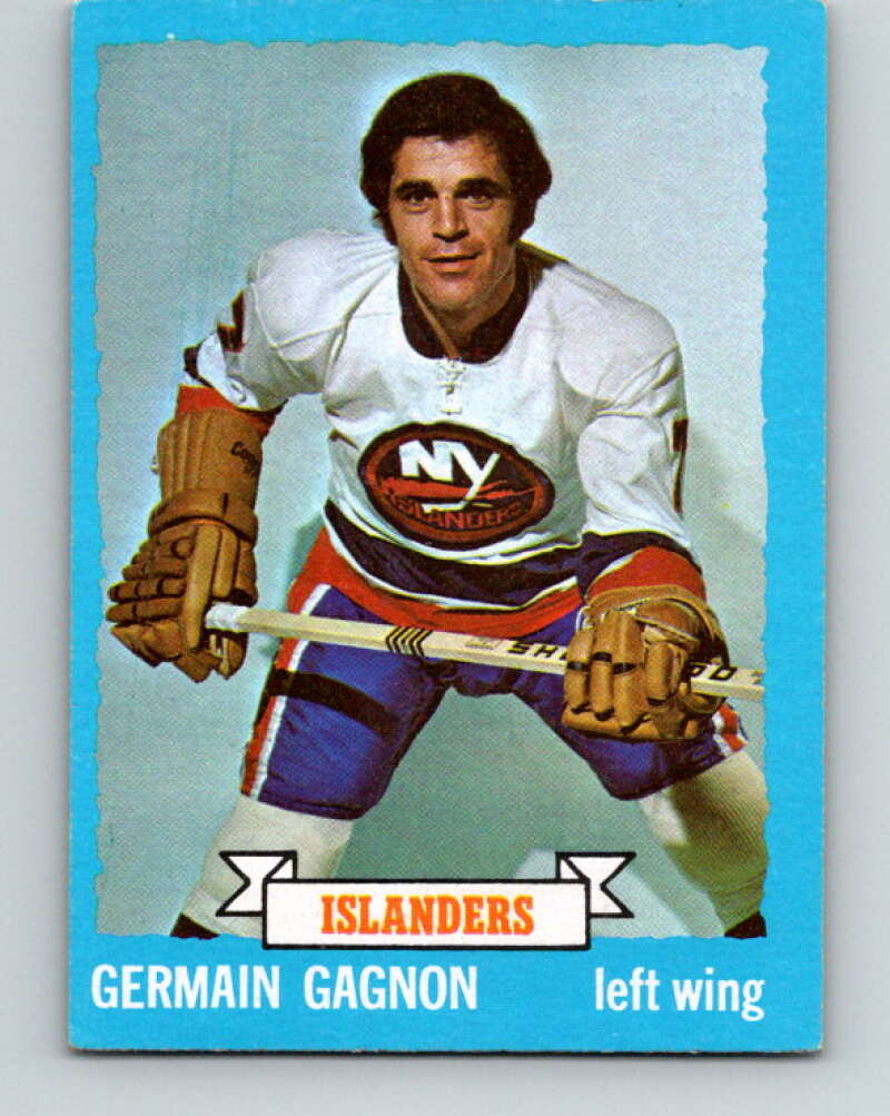 1973-74 Topps #178 Germain Gagnon New York Islanders V16689