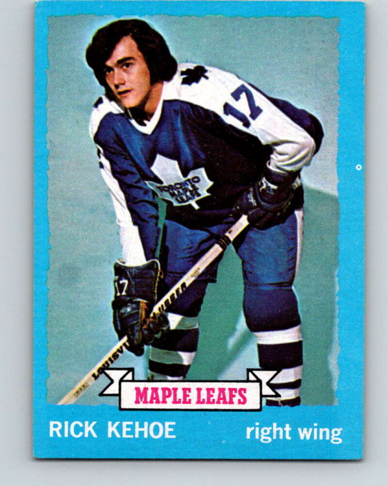 1973-74 Topps #179 Rick Kehoe RC Rookie Toronto Maple Leafs V16691