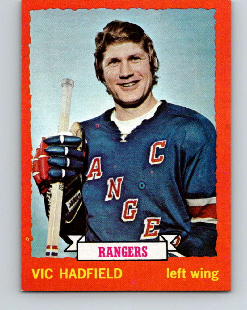 1973-74 Topps #181 Vic Hadfield New York Rangers V16693