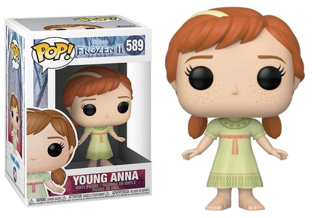 Funko Pop - 589 Disney Frozen 2 - Young Anna Vinyl Figure Image 1