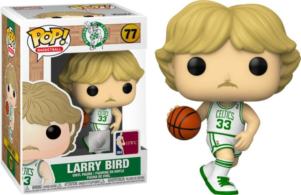 Funko Pop - 77 NBA Basketball - Larry Bird Boston Celtics Vinyl Figure