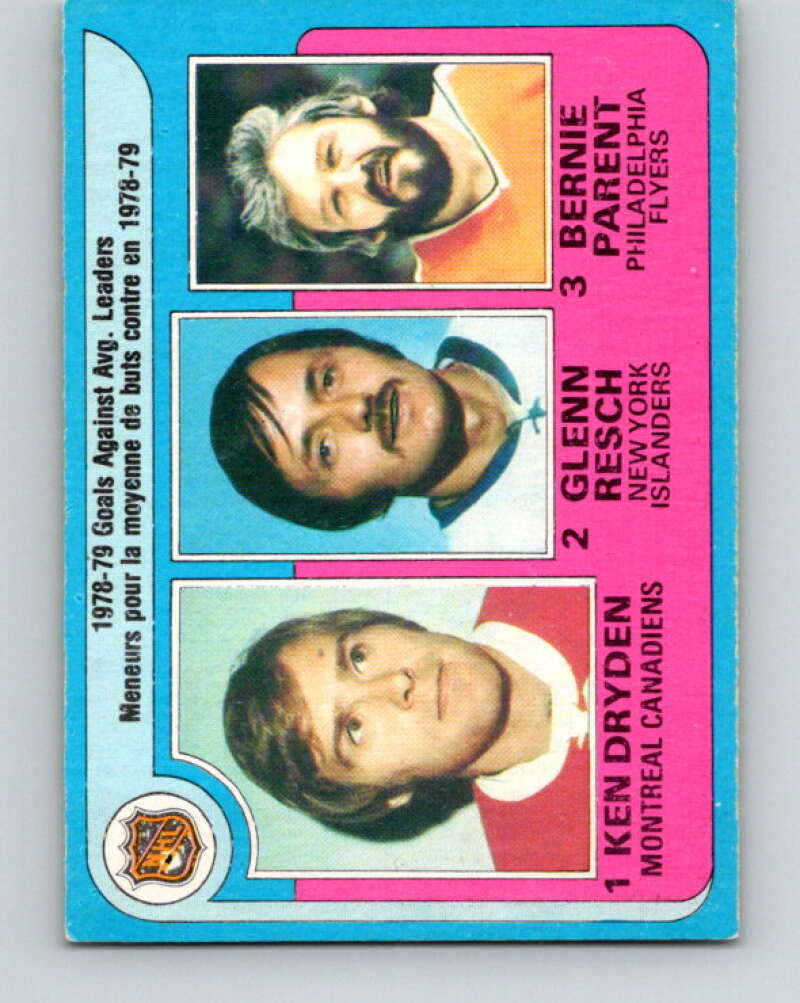 1979-80 O-Pee-Chee #6 Dryden/Resch/Parent LL V16760