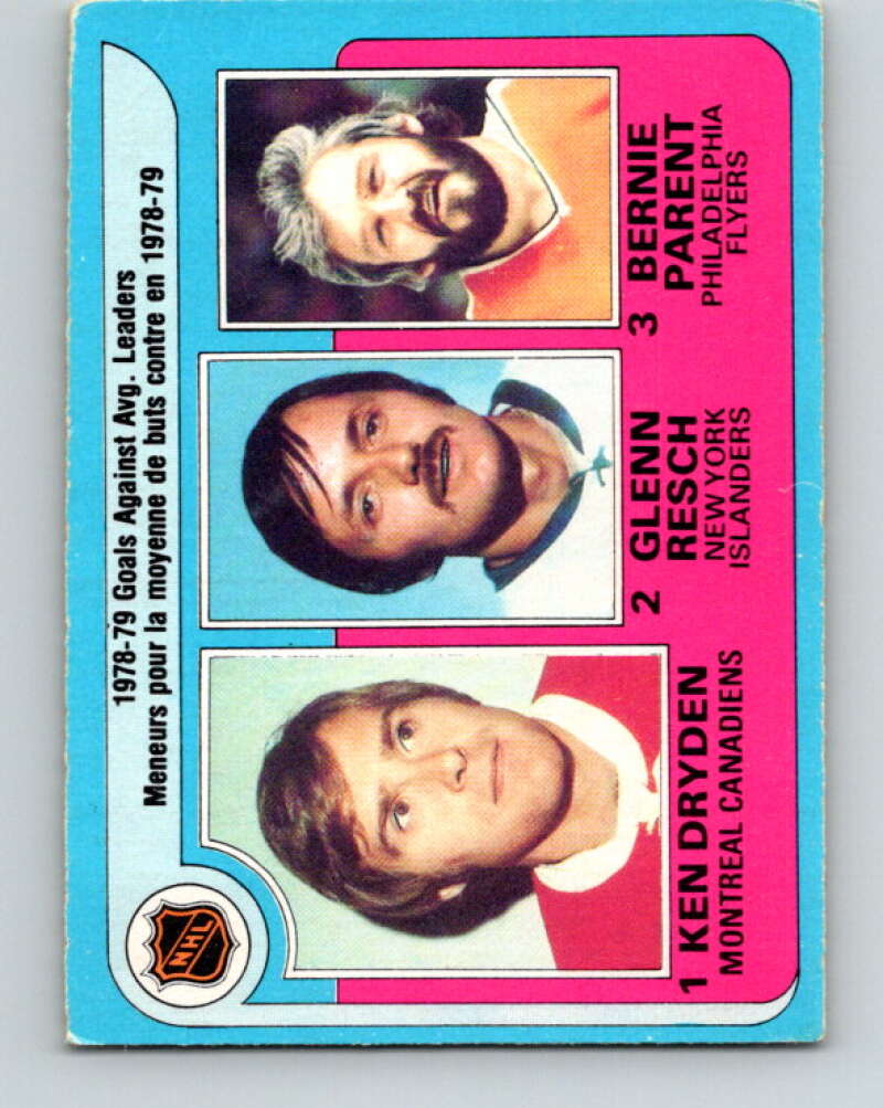 1979-80 O-Pee-Chee #6 Dryden/Resch/Parent LL V16762