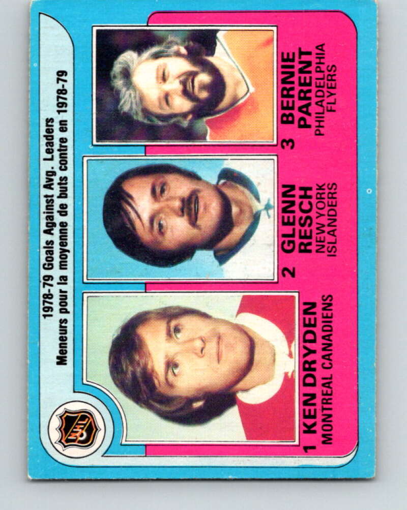 1979-80 O-Pee-Chee #6 Dryden/Resch/Parent LL V16763