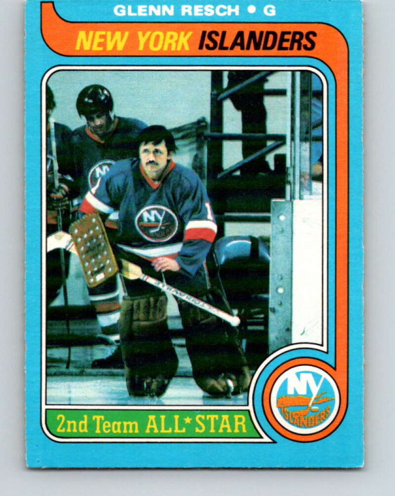 1979-80 O-Pee-Chee #20 Glenn Resch AS New York Islanders V16920