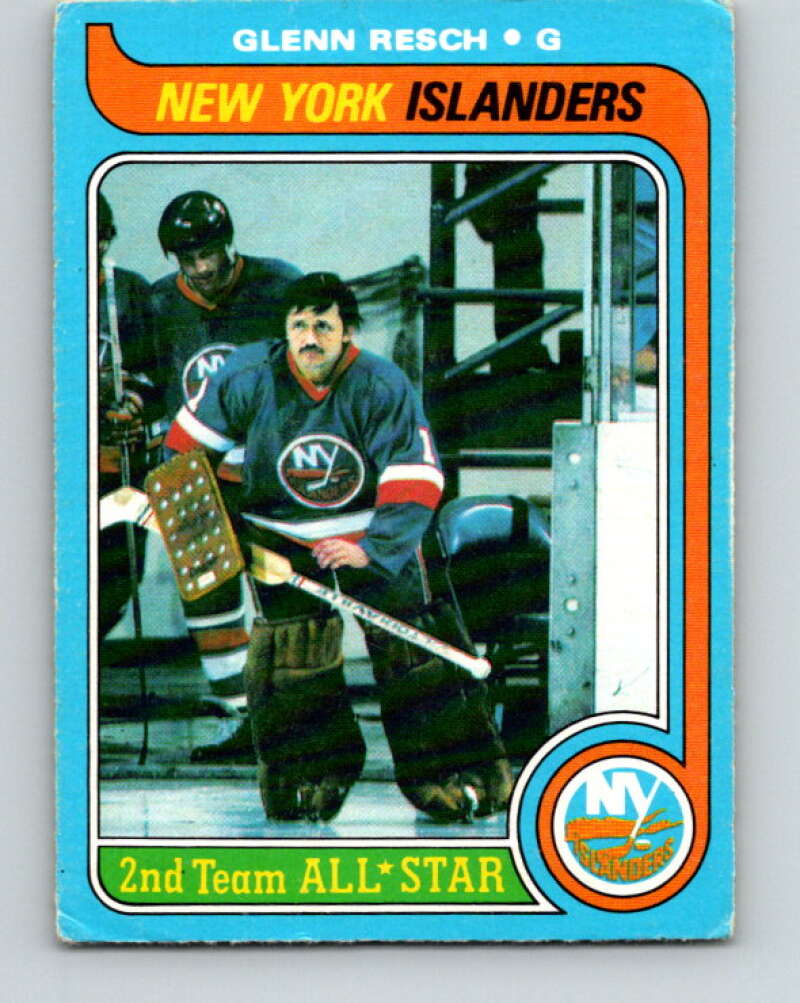 1979-80 O-Pee-Chee #20 Glenn Resch AS New York Islanders V16921