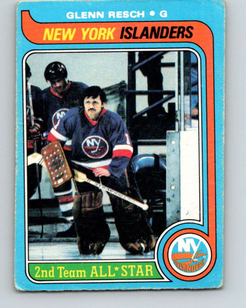 1979-80 O-Pee-Chee #20 Glenn Resch AS New York Islanders V16922