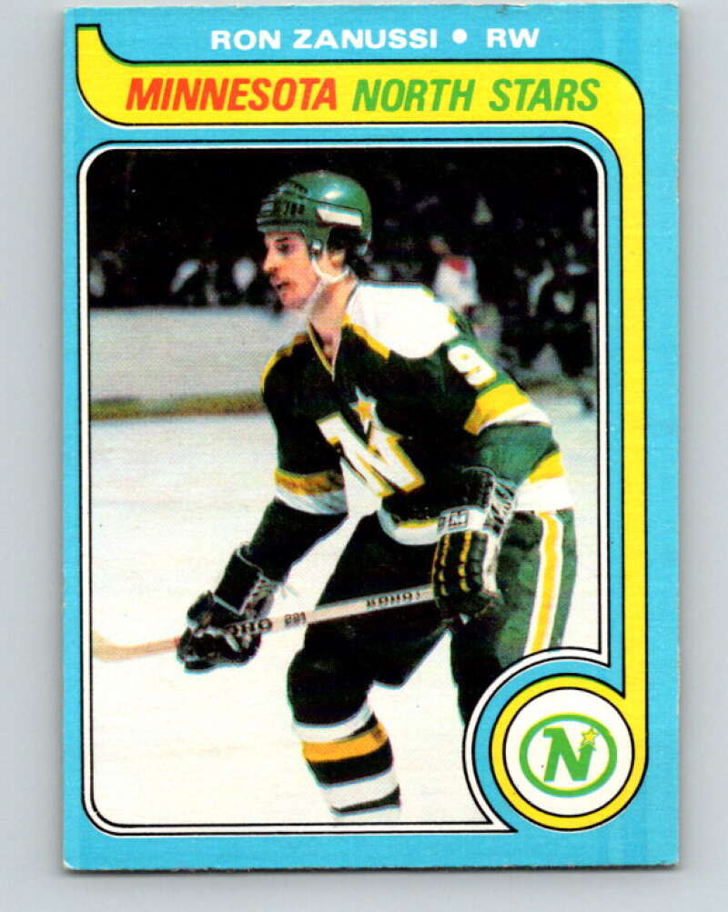 1979-80 O-Pee-Chee #22 Ron Zanussi Minnesota North Stars V16935