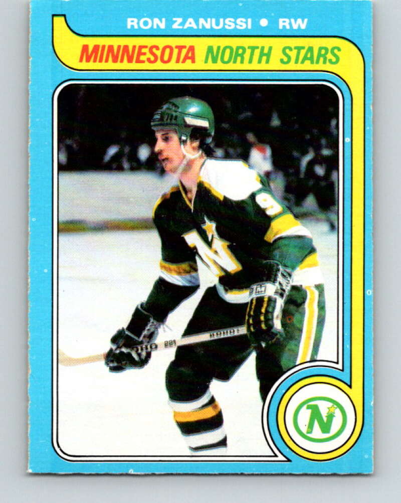 1979-80 O-Pee-Chee #22 Ron Zanussi Minnesota North Stars V16937