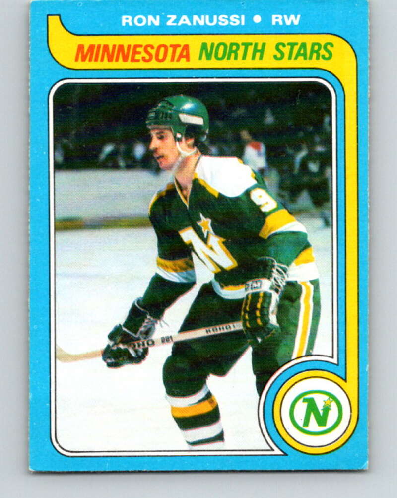 1979-80 O-Pee-Chee #22 Ron Zanussi Minnesota North Stars V16938