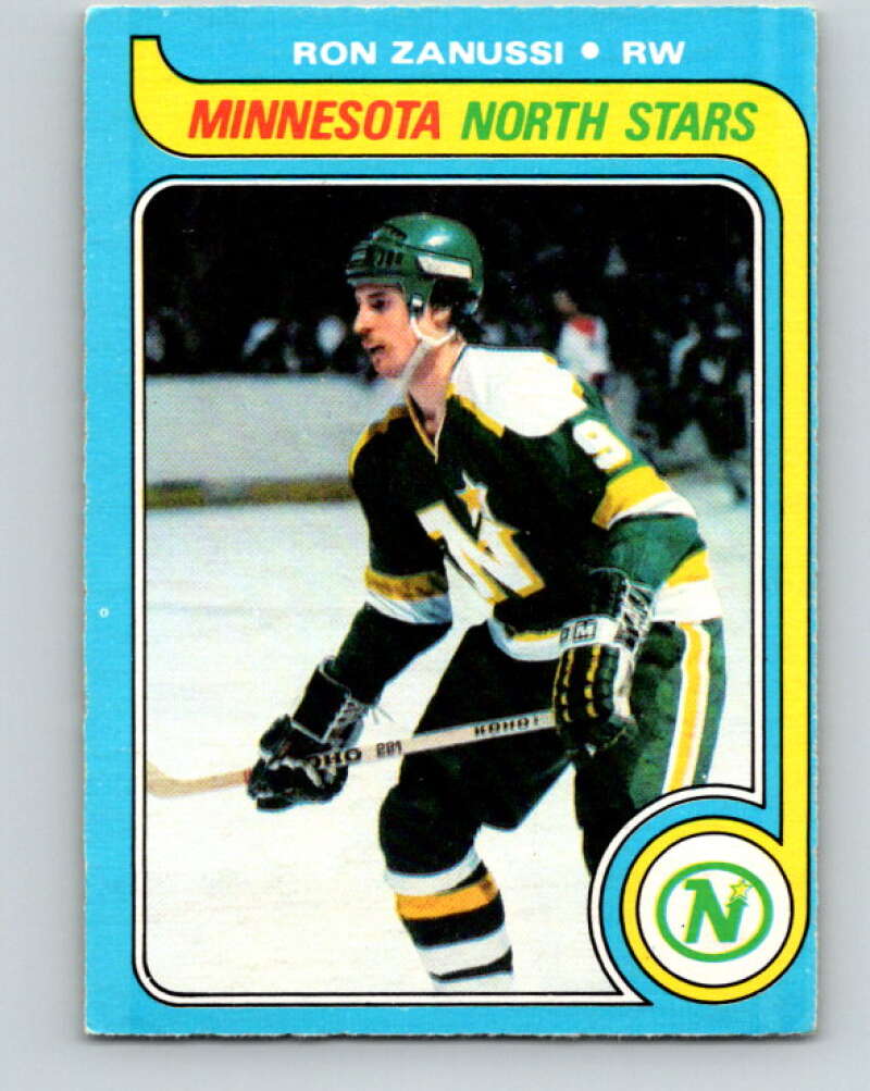 1979-80 O-Pee-Chee #22 Ron Zanussi Minnesota North Stars V16939