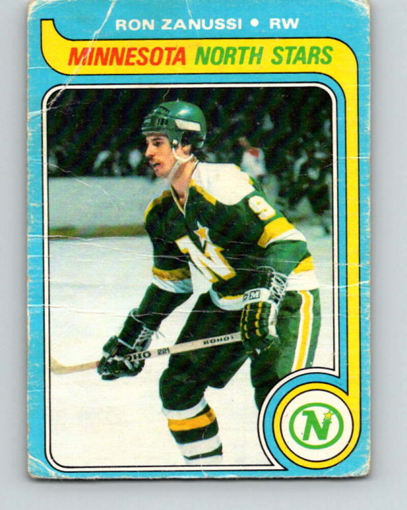 1979-80 O-Pee-Chee #22 Ron Zanussi Minnesota North Stars V16941