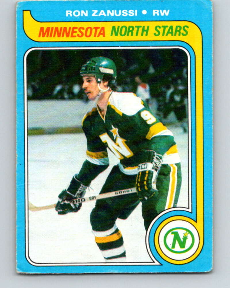 1979-80 O-Pee-Chee #22 Ron Zanussi Minnesota North Stars V16943