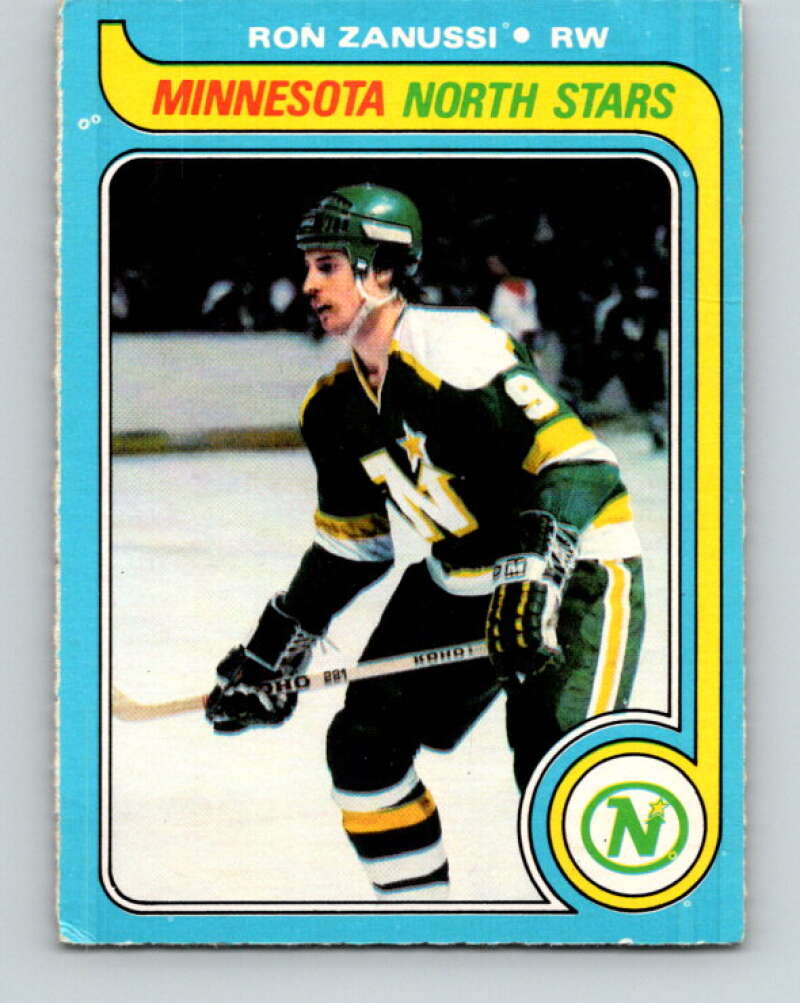 1979-80 O-Pee-Chee #22 Ron Zanussi Minnesota North Stars V16945