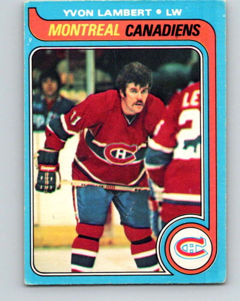 1979-80 O-Pee-Chee #24 Yvon Lambert Montreal Canadiens V16962