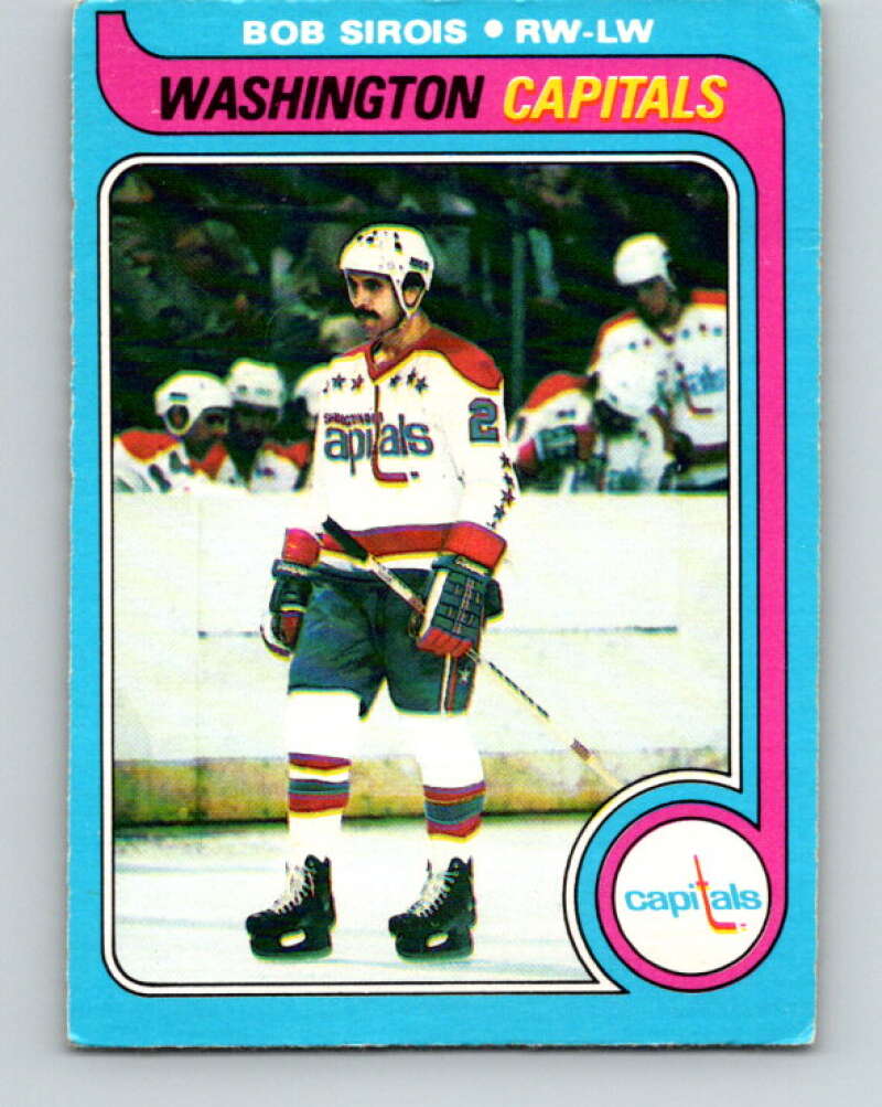 1979-80 O-Pee-Chee #29 Bob Sirois Washington Capitals V17000