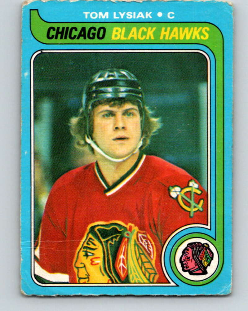 1979-80 O-Pee-Chee #41 Tom Lysiak Chicago Blackhawks V17113