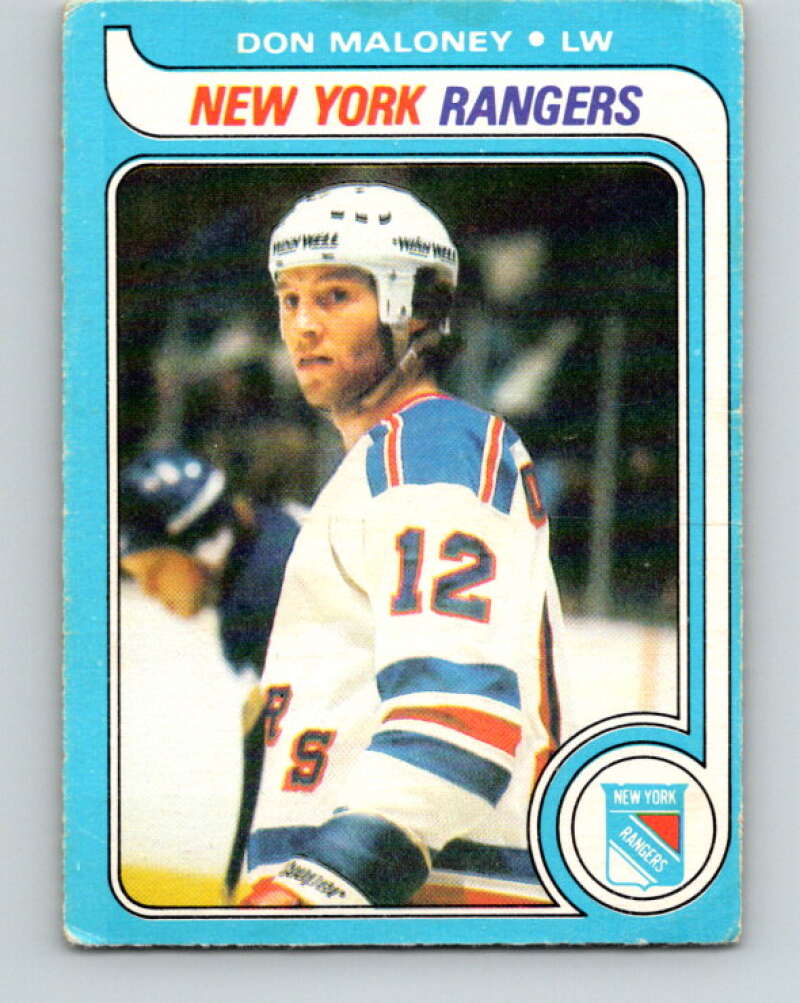 1979-80 O-Pee-Chee #42 Don Maloney RC Rookie New York Rangers V17122