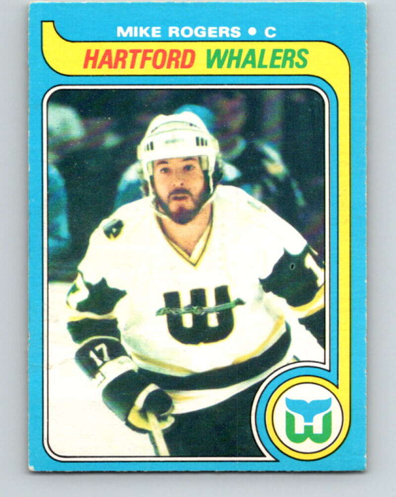 1979-80 O-Pee-Chee #43 Mike Rogers Hartford Whalers V17126