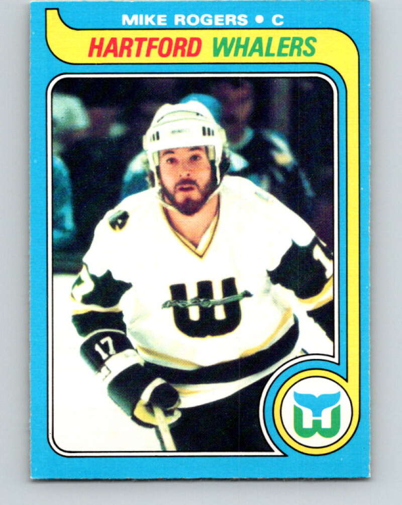 1979-80 O-Pee-Chee #43 Mike Rogers Hartford Whalers V17129