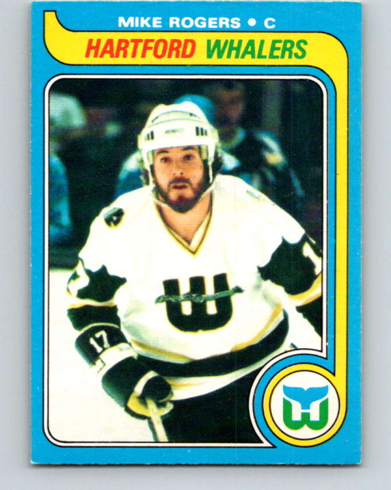 1979-80 O-Pee-Chee #43 Mike Rogers Hartford Whalers V17131