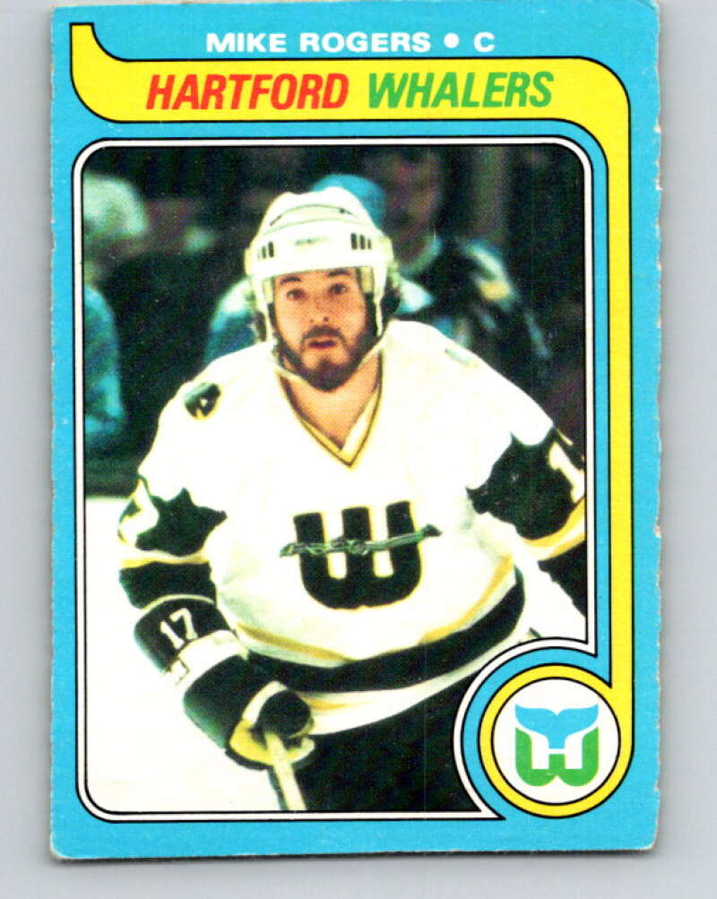 1979-80 O-Pee-Chee #43 Mike Rogers Hartford Whalers V17132