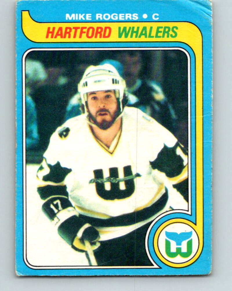 1979-80 O-Pee-Chee #43 Mike Rogers Hartford Whalers V17135