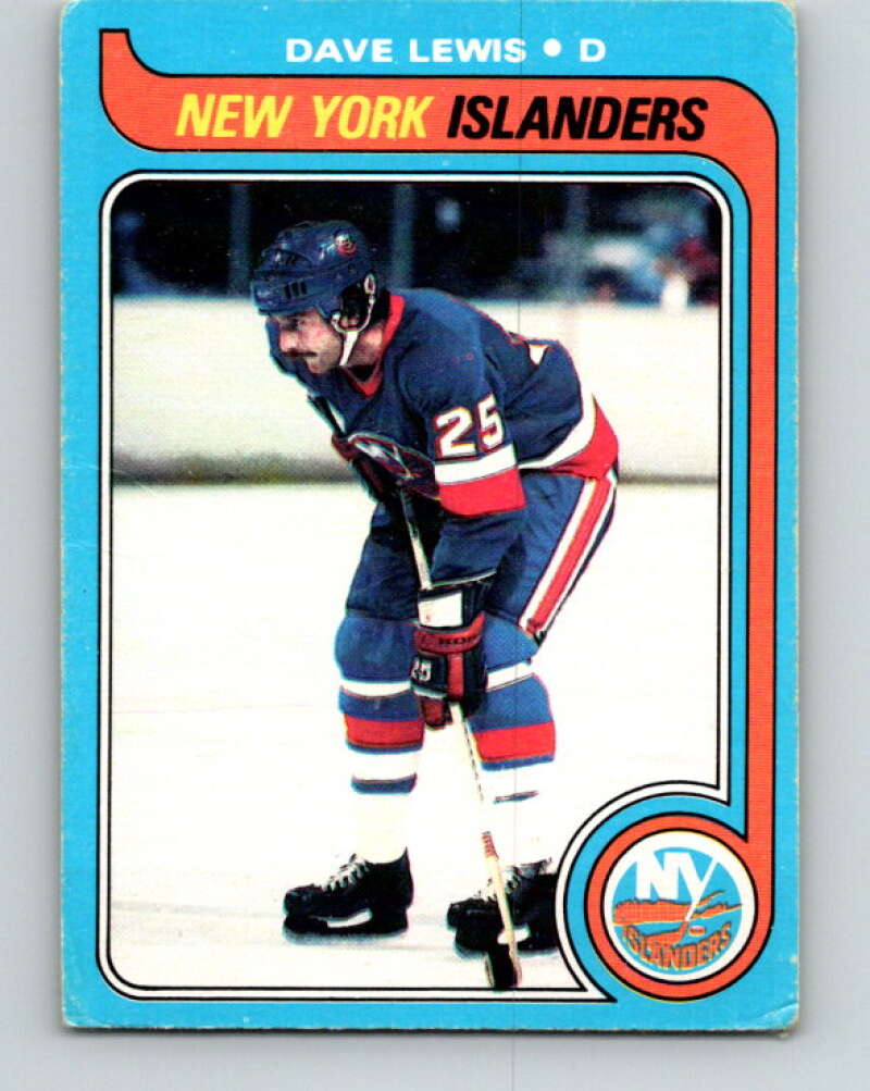 1979-80 O-Pee-Chee #44 Dave Lewis New York Islanders V17144