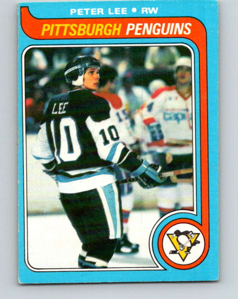 1979-80 O-Pee-Chee #45 Peter Lee Pittsburgh Penguins V17148