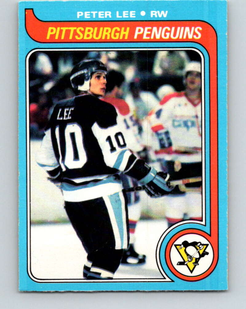 1979-80 O-Pee-Chee #45 Peter Lee Pittsburgh Penguins V17150
