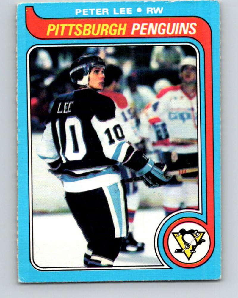 1979-80 O-Pee-Chee #45 Peter Lee Pittsburgh Penguins V17153