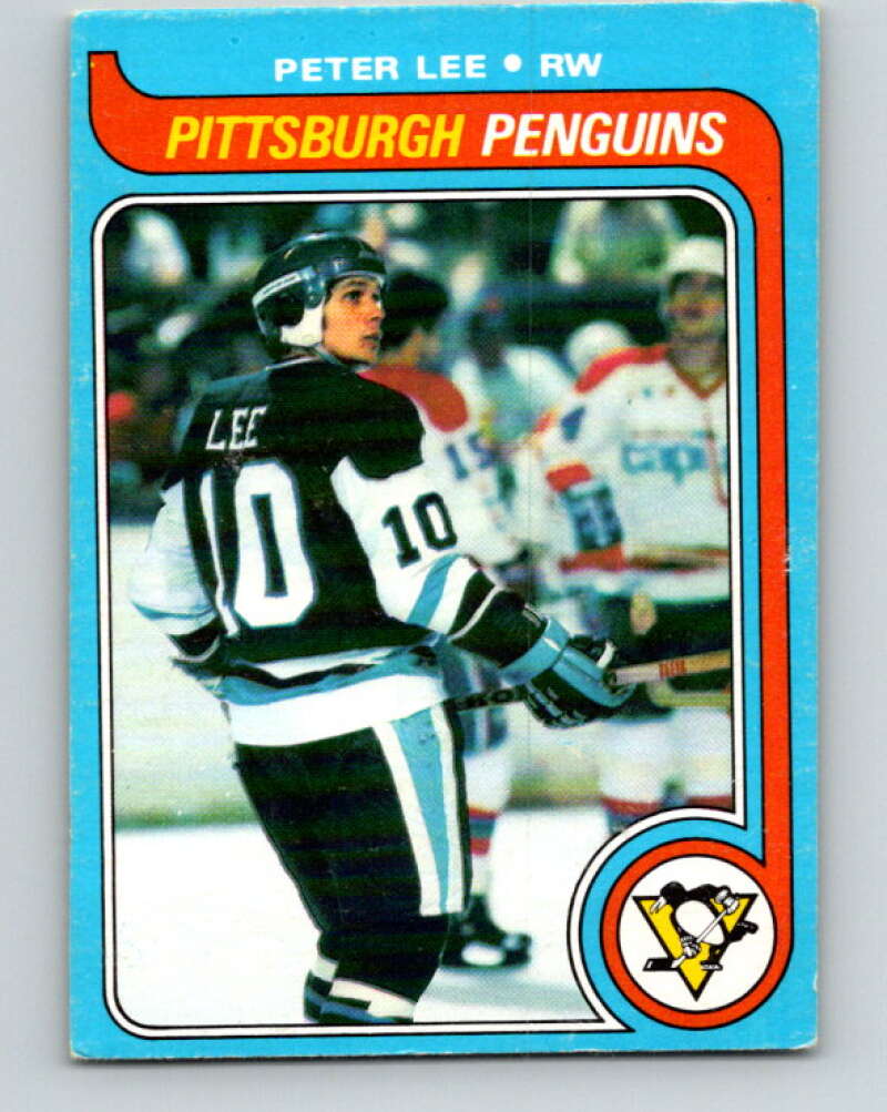 1979-80 O-Pee-Chee #45 Peter Lee Pittsburgh Penguins V17154