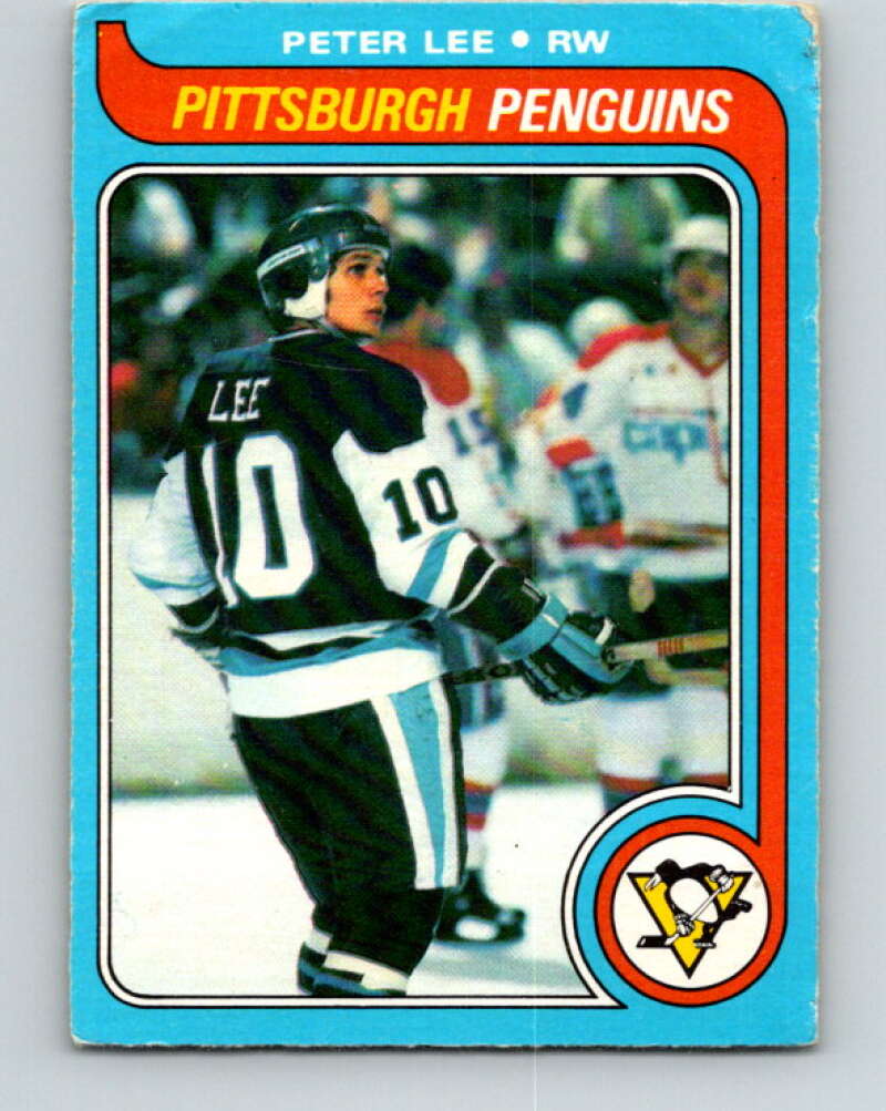 1979-80 O-Pee-Chee #45 Peter Lee Pittsburgh Penguins V17156