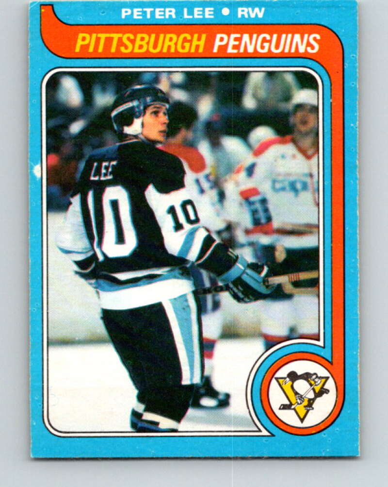 1979-80 O-Pee-Chee #45 Peter Lee Pittsburgh Penguins V17157