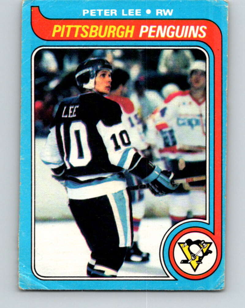 1979-80 O-Pee-Chee #45 Peter Lee Pittsburgh Penguins V17158