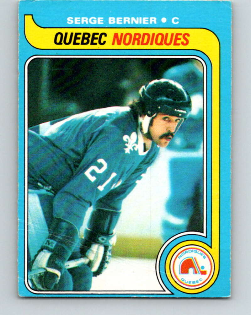 1979-80 O-Pee-Chee #47 Serge Bernier Quebec Nordiques V17172