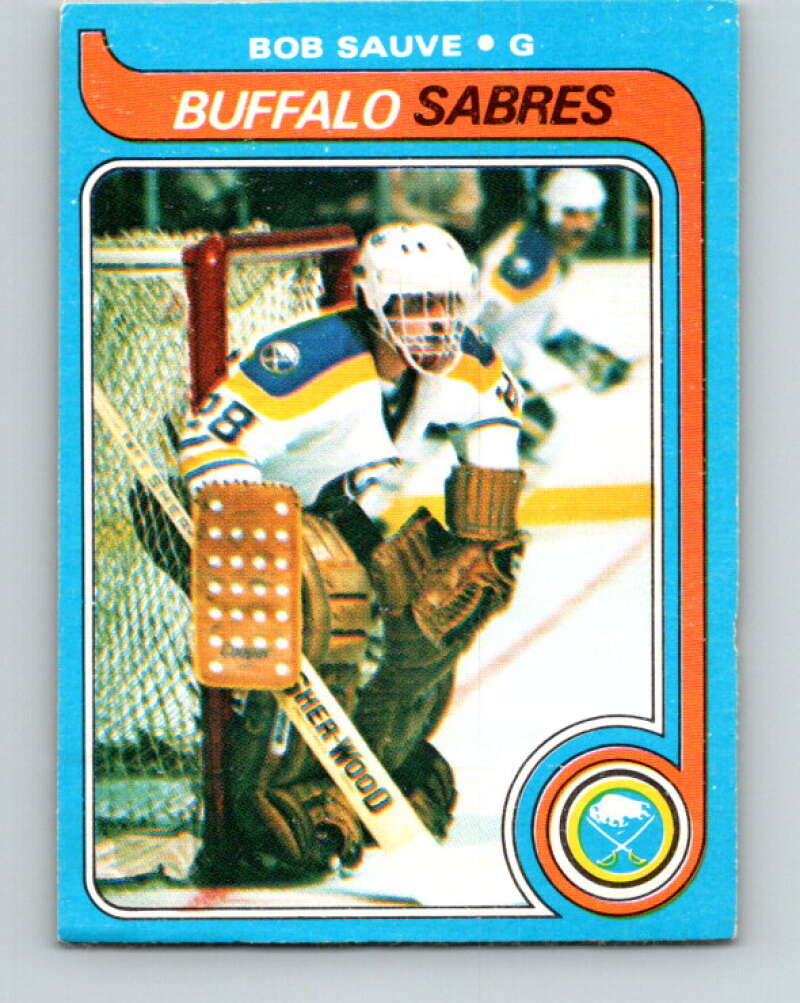 1979-80 O-Pee-Chee #49 Bob Sauve Buffalo Sabres V17187
