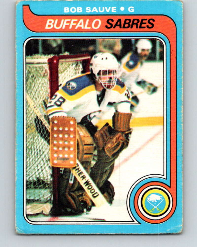 1979-80 O-Pee-Chee #49 Bob Sauve Buffalo Sabres V17189