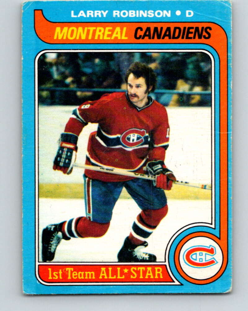 1979-80 O-Pee-Chee #50 Larry Robinson AS Montreal Canadiens V17199