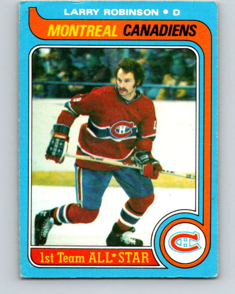 1979-80 O-Pee-Chee #50 Larry Robinson AS Montreal Canadiens V17201
