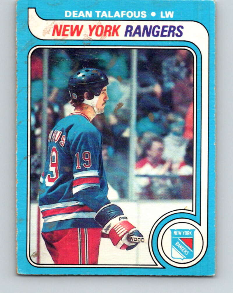 1979-80 O-Pee-Chee #54 Dean Talafous New York Rangers V17236