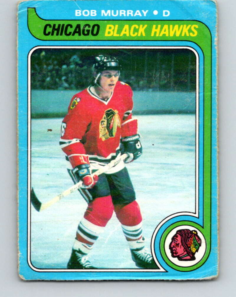1979-80 O-Pee-Chee #55 Bob Murray Chicago Blackhawks V17245