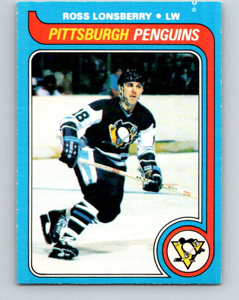 1979-80 O-Pee-Chee #58 Ross Lonsberry Pittsburgh Penguins V17264