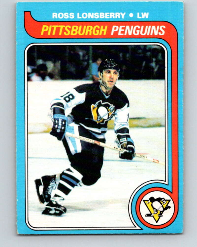1979-80 O-Pee-Chee #58 Ross Lonsberry Pittsburgh Penguins V17267
