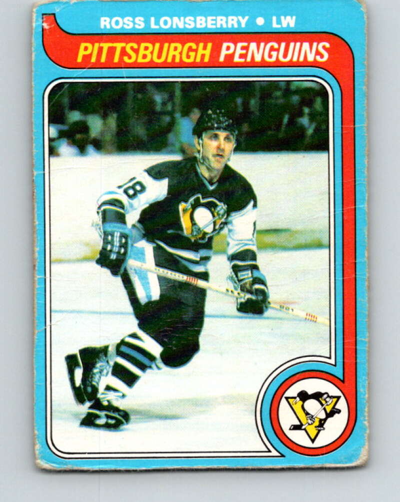 1979-80 O-Pee-Chee #58 Ross Lonsberry Pittsburgh Penguins V17271
