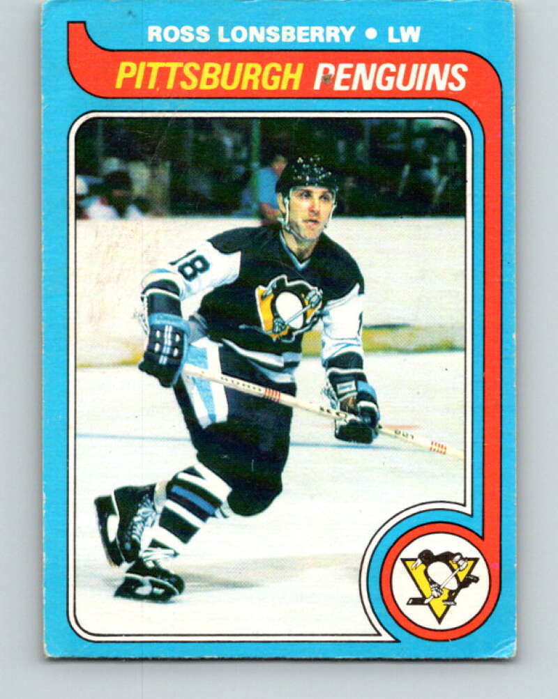 1979-80 O-Pee-Chee #58 Ross Lonsberry Pittsburgh Penguins V17274